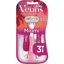Asitan Smooth Miami Kadın Tıraş Bıçağı 3'lü