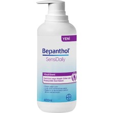 Asitan Bepanthol Sensidaily Pompalı 400 ml Vücut Kremi