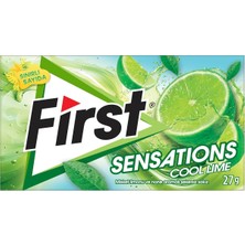 Asitan First Sensations Cool Lime Aromalı Şekersiz Sakız 27 gr