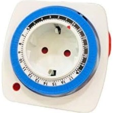 Asitan Cata CT-9180 Zaman Ayarlı Priz Mekanik Ayarlanabilir Timer Saati, KRKY-0004