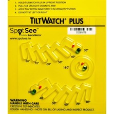 Asitan Tiltwatch Plus Etiketi/dik Taşıyın Etiketi