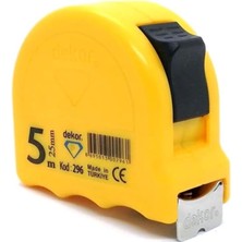 Asitan Dekor 296 Şerit Metre Sarı 5X25MM