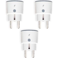 Asitan Fonri Wi-Fi Akıllı Priz (16A) 3'lü Set