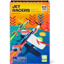 Asitan Tiger Tribe Jet Racers Bullseye El Işi Seti Çocuklar - Renk ve Yapı Köpük Uçaklar, Pervaneler