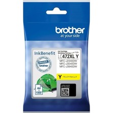 Asitan Brother LC472XLY Yellow Sarı 1.500 Sayfa Kartuş MFC-J2340-J3540-J3940