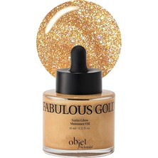 Asitan Ince Dokulu, Renkli ve Işıltılı Vücut Yağı Satin Glow Shimmer Oil (Champagne Rose)