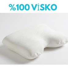 Asitan Pride Visco Horlama Yastığı, Ortopedik Boyun Desteği, 55X40X12X10 cm