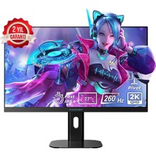 Asitan ZQ27F260L-TUR 27 Inç 260Hz 2k Qhd Adaptive Sync Fast IPS Pivot Gaming Monitör
