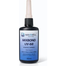Asitan Mıxbond UV68 Uv Yapıştırıcı 50G – Camı Cama ve Camı Metale Yapıştırıcı, Uv Işıkla K�