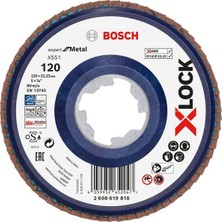 Asitan X-Lock Flap Disk 125 mm 120 Kum Plastik Taban X551 2608619818