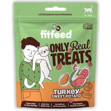 Asitan Fitfeed Freeze-Dried Çiğ Hindi & Tatlı Patates Kedi Ödül Maması 40G