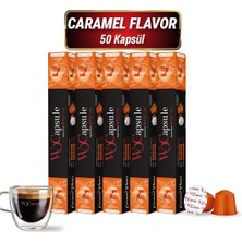 Asitan Apsule Caramel Nespresso Uyumlu Kapsül Kahve 50'li Avantaj Paketi