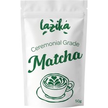 Asitan Lazika Seremoni Kaliteli Sade Matcha (50G) - Özenle Işlenmiş, Seremonilik Kalitede MATCHA%100 Saf