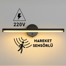 Asitan Sök-Tak Günışığı Yapışkanlı Sensörlü Elektrikli LED Aplik 38CM - 220V