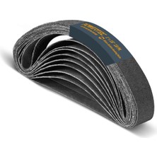 Asitan 46003 Zımpara Kayışları, 2.5 x 46 Cm, 18 Adet Çeşitli Grit Seti, Silikon Karbür
