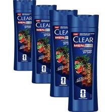 Asitan Men Kepeğe Karşı Etkili Şampuan Legend By Cr7 Cristiano Ronaldo 350 ml (4 Paketi)
