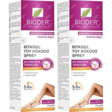 Asitan Bioder Tüy Dökücü Sprey Kadın 175 ml - Tüy Azaltıcı Etki (2 Paketi)