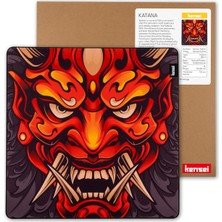 Asitan Katana 50X50 cm 4 mm Hybrid Gaming Oyuncu Mouse Pad Xl (Red Oni)