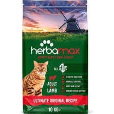Asitan Premium Kuzu Etli Yetişkin Kedi Maması 10 kg