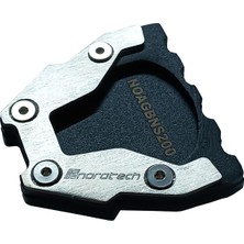 Asitan Noratech Moto Bajaj NS200 N250 N160 F250 Yan Ayak Genişletici Plaka, Paslanmaz Çelik Kickstand Uza