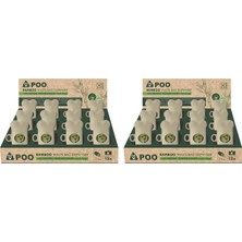 Asitan Bamboo Dışkı Toplama Seti 15 Yaprak 12Lİ Set 2 Paketi