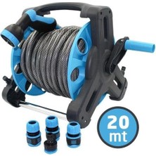 Asitan SXG-11002 1/2'' Bahçe Sulama Makaralı Hortum Seti 20 mt