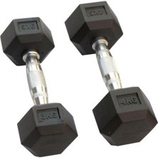 Asitan Force Metal Tutmalı Çelik Ağırlıklı Tekli Dambıl 15 kg