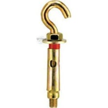 Asitan 2 Adet M 8X60 Açık Vidalı Kancalı Çelik Dübel