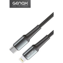 Asitan Lightning Ultra Şarj Kablosu Type-C To Lightning Pd Destekli Siyah, 128GNX60