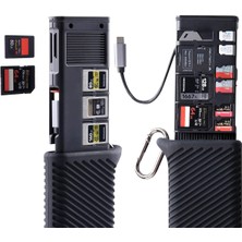 Asitan Createmate USB 3.2 Cfexpress A Kart Okuyucu 10 Gbps Sd Kart Okuyucu Fotoğrafçı Için (Cfexpress-A