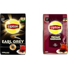 Asitan Seti | Earl Grey Dökme Bergamot Aromalı Siyah Çay Özel Seri 1000 gr X1 + Tiryaki Harmanı 1000G
