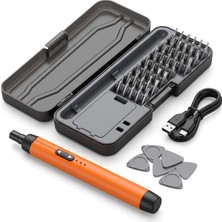 Asitan Vıvopack TK-S001 Elektrikli Şarjlı Hassas Tornavida Seti, 0.3n.m Tork & 150 Rpm, Type-C Hızlı �