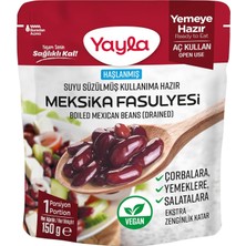 Asitan 150 G Haşlanmiş Suyu Süzülmüş Meksika Fasulye Tekli Paket
