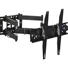 Asitan Hareketli Metal Tv Askı Aparatı, 39-60 Inç Arası Ekranlara Için, Tüm Tv Markaları ile Uyumlu,