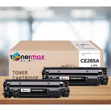 Asitan Tonermax Hp Uyumlu CE285A Laserjet Pro P1102 Muadil Toner / 2'li Paket