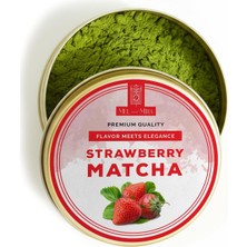 Asitan Çilek Aromalı Matcha Tozu, Strawberry Matcha Powder (25 Gram)