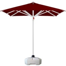 Asitan Sunminyum 225X225 Polyester Kumaşlı + 50 Litre Bidonlu Bahçe Şemsiyesi