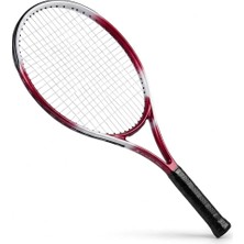 Asitan Pro Tenis Raketi 27 Inç 38 cm Gövde 11 cm Sap 300 gr Ağırlık Düşük Sarsılma Teknolojisi Gri