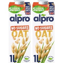 Asitan Şekersiz Yulaf Bitki Bazlı Içecek, 1 L 2li Paket
