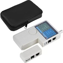Omrs Store Powermaster PM-20629 RJ11-RJ45-USB-BNC Kamera Kablo Test Cihazı