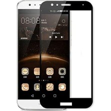 Asitan Huawei Y7 2018 ile Uyumlu Ekran Koruyucu Tam Kapatan Nano Esnek Ince Fiber Siyah