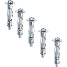Asitan Boşluk Dübel Çelik Alçıpan Frt Tuğla Paraşüt Duvar Bims 4X38 Metal (5 Adet)