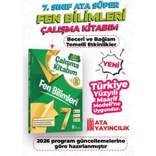 Ata Yayıncılık 7. Sınıf Fen Bilimleri Ata Süper Çalışma Kitabım Yeni