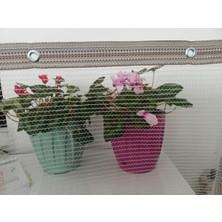 Asitan Ekodoğa Balkon Filesi 1x6 Metre Kedi Kuş Koruma Misina Kedi Koruma Filesi