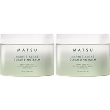 Asitan Marine Algae, Yatıştırma ve Nemlendirme Makyaj ve Yüz Temizleme Balmı, 100 ml (2 Paketi)