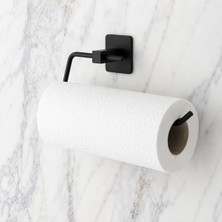 Asitan Suwors Kendinden Yapışkanlı Kağıt Havluluk ve Rulo Havlu Askısı - Deliksiz Montaj, Paslanmaz