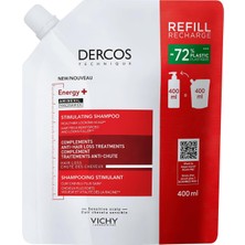 Asitan Dercos Energy Dökülme Karşıtı Şampuan Yeniden Dolum Paketi 390 ml