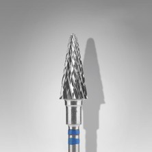 Asitan Staleks Sol El Için Çelik Freze Ucu Konik Mavi FT73B060/14