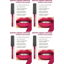 Asitan Uzun Süre Kalıcı Kadifemsi Kuruma Yapmayan Mat Likit Ruj - Matte Liquid Lipstick 515 Royal Cranbe