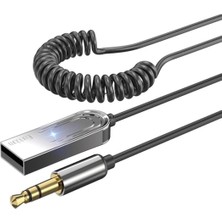 Asitan M93 Wireless Bluetooth Araç Kiti Hifi Stereo Ses Alıcısı USB To Aux 3.5mm Jack Adaptörü Blueto